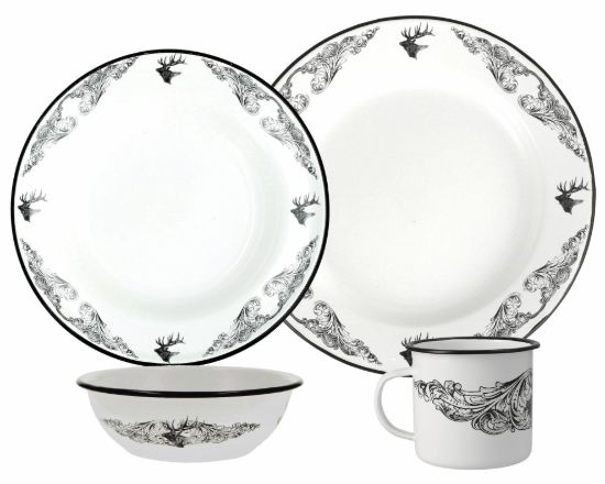 UTICA USA 16 PC ENAMELWARE SET - 412005