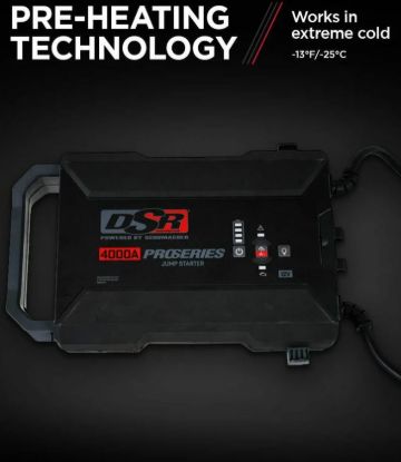 SCHUMACHER DSR164 4000A LITHIUM JUMPSTARTER
