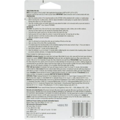 3M 3M HIGH BOND REARVIEW M - 08749