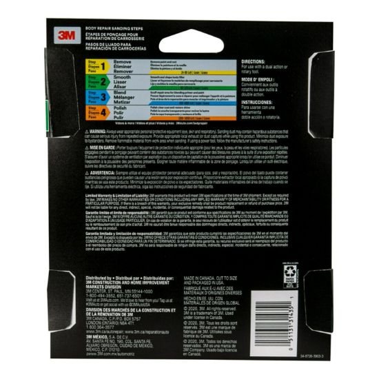 3M STIKIT GOLD DISC 6' 320A - 31435