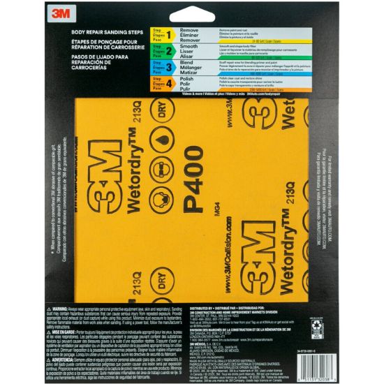 3M IMP WETORDRY SHEET P400 - 32038