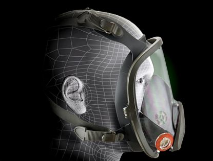 3M 3M  FULL FACEPIECE REUSABLE RESPIRA - 54145