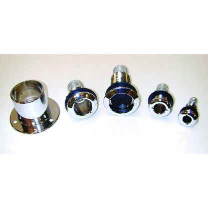 T-H MARINE 1 1/2' CHROMED THRU-HULL - RFTH2BCPDP