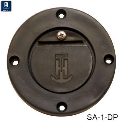 T-H MARINE BLACK SCUPPER ADAPTER - SA1DP