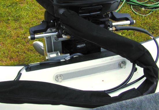 T-H MARINE LOWER MOUNT SUPPORT PLATE - TSP2DP