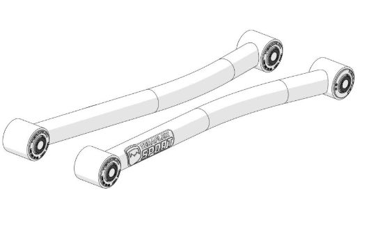 TERAFLEX JL/JLU: SPORT FLEXARM - FRONT LOWER - 1253000