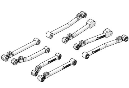 TERAFLEX JK COMPLETE 8 ADJUSTABLE ALPINE FLE - 1415610