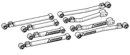 TERAFLEX JT: ALPINE CONTROL ARM KIT   8-ARM - 1417500