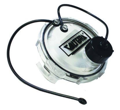 VALTERRA LLC WASTE VALVE CLEAR CAP  3' - T10201CLR