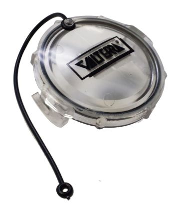 VALTERRA LLC WASTE VALVE CLEAR CAP  3' - T1020CLRVP