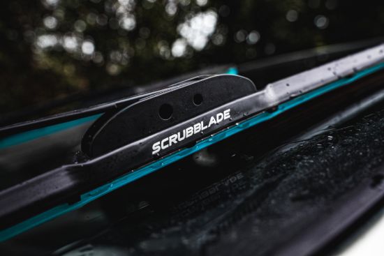 SCRUBBLADE 18'BLUE SILICONE SHADEBLADE WPR BLD - CBB1800