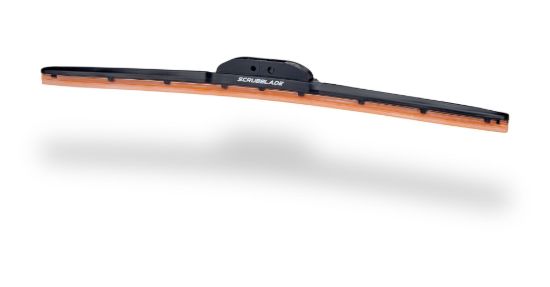 SCRUBBLADE 16'ORANGE SILICONE SHADEBLADEPPER H - CBO1600