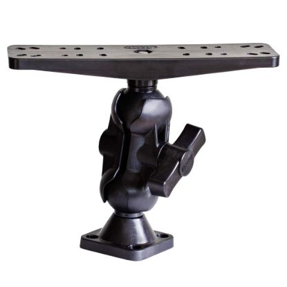 SCOTTY INC. 2 1/4'' BALL MOUNT WITH FISH FINDER - 0173