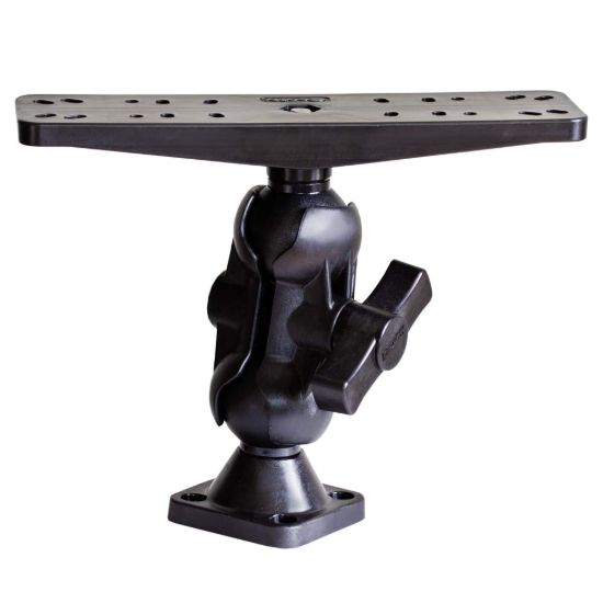 SCOTTY INC. 2 1/4'' BALL MOUNT WITH FISH FINDER - 0173