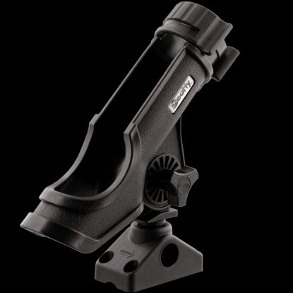 SCOTTY INC. POWERLOCK ROD HOLDER  BLACK - 0230BK