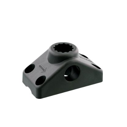 SCOTTY INC. SIDE/DECK MOUNTING BRACKET  BLACK - 0241BK