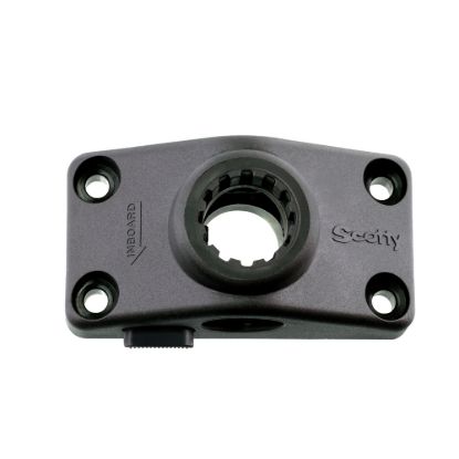 SCOTTY INC. SIDE/DECK MNTING BRKT LOCKING BLK - 0241LBK