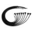TAYLOR CABLE SPIRO-PRO 8MM UNV GLO-BLK - 73051