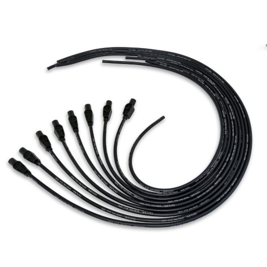 TAYLOR CABLE SPIRO-PRO 180DEG BLK 8CYL - 73055