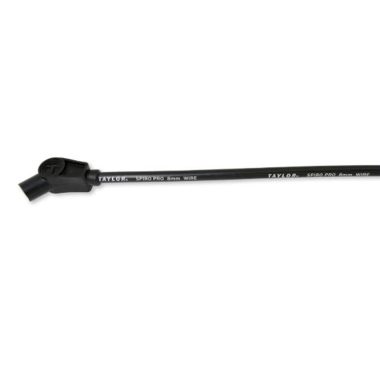 TAYLOR CABLE BLK 8MM SPIRO 135HEI CHEV - 76032