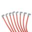 TAYLOR CABLE CUSTOM 8 CYL RED - 84244