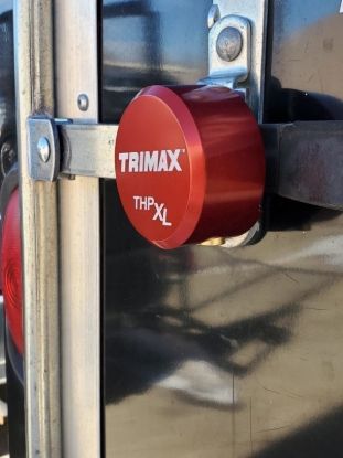TRIMAX RED ALUMINUM 'HOCKEY PUCK' INTERNAL - THPXLALRD