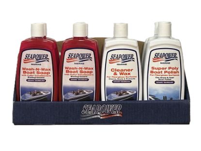 T.R. INDUSTY SEAPOWER CLEANING PRODUCTS COUNTER - SPKIT16
