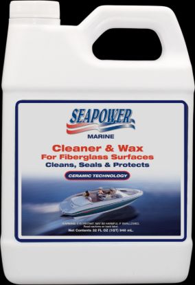 T.R. INDUSTY SEAPOWER CLEANER & WAX - 32 OZ (946 - SQ32