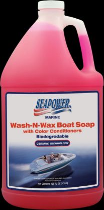 T.R. INDUSTY SEAPOWER WASH & WAX BOAT SOAP - 1 G - SWS128