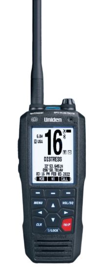 UNIDEN AMERI FLOATING HANDHELD TWO-WAY VHF CLASS - MHS338BT