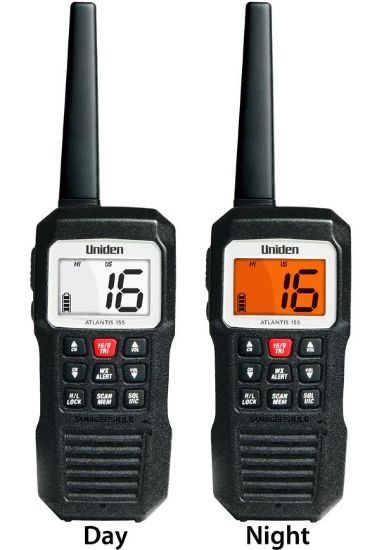 UNIDEN AMERI VHF-HH  ATLANTIS 155  3 WATT - TLANTIS155