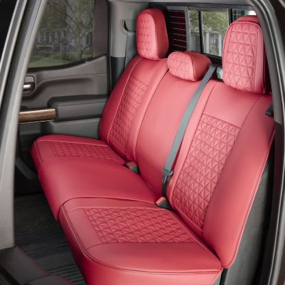 SEAT CVR SOL BUNDLE F FRNTS ONLY WINE RED - FFFWR