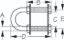 SEA DOG STAINLESS BOW EYE 5/8'X 5-1/2' - 080095