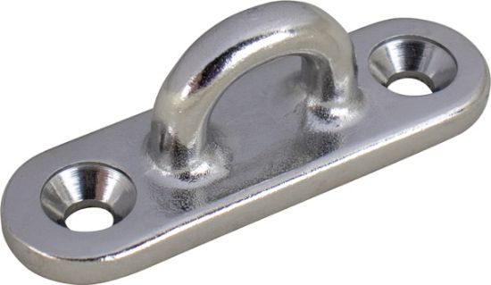SEA DOG STAINLESS OBLONG EYE PLATE 3' - 088721