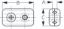 SEA DOG CHROME PLATED ZINC CABLE CLAMP 3/16 - 091852