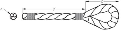 SEA DOG TWISTED NYLON DOCK LINE 3/8' X - 1110010BK1