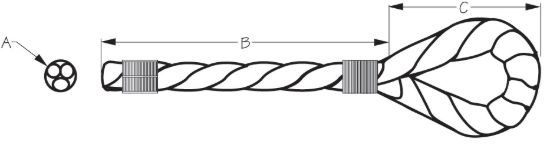 SEA DOG TWISTED NYLON DOCK LINE 3/8' X - 1110020WH1