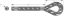 SEA DOG DOUBLE BRAIDED NYLON DOCK LINE 1/2' - 112010GWT1