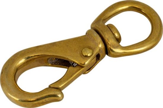 SEA DOG BRASS SWIVEL EYE SNAP SIZE - 2 - 1391321