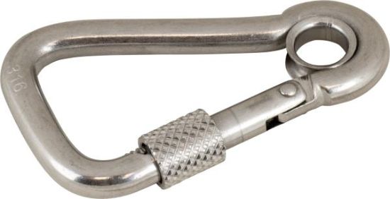 SEA DOG SS LOCKING ASYM SNAP W/EYE 4-3 /4' - 150128