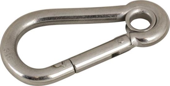 SEA DOG STAINLESS SNAP HOOK W/EYE 4-3/ - 1516251