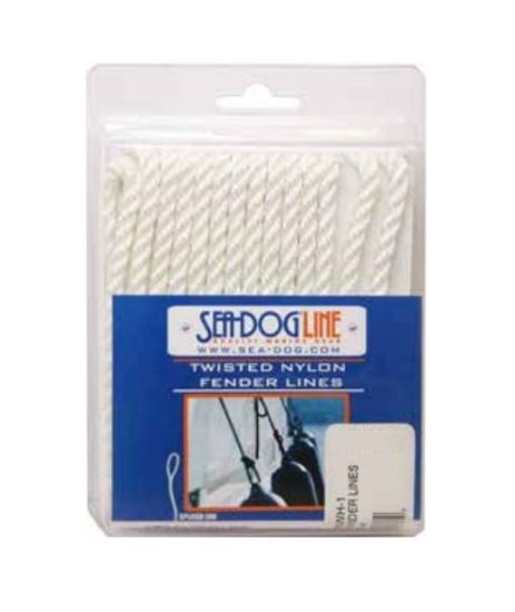 SEA DOG DOUBLE BRAIDED FENDER LINE 3/8 - 2110006WH1