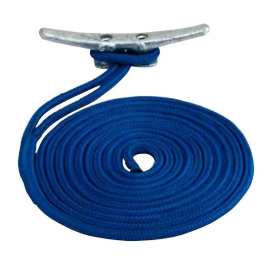 SEA DOG DOUBLE BRAIDED NYLON DOCK LINE - 2110020BL1