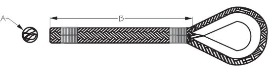 SEA DOG DOUBLE BRAIDED NYLON ANCHOR LN - 2110100GW1