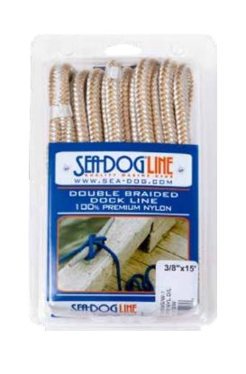 SEA DOG DOUBLE BRAIDED NYLON DOCK LINE - 2112015GW1