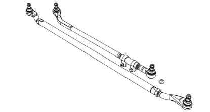 TERAFLEX HD JK DRAG LINK AND TIE ROD - 1853900
