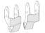 TERAFLEX JT: EXTENDED-TRAVEL AXLE BRACKET KI - 1938225