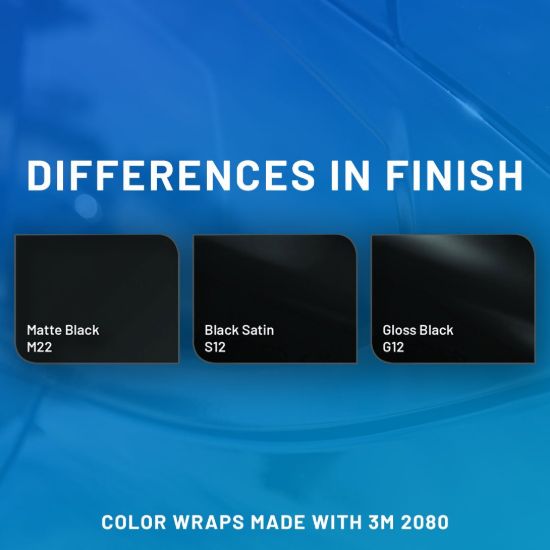 TESBROS DIY COLOR WRAP VINYL KIT - POSTSTNBLK