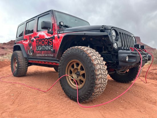 THORS LIGHTI MIDSIZE AIR SYSTEM- RED HAMMER MAN - MID001RD
