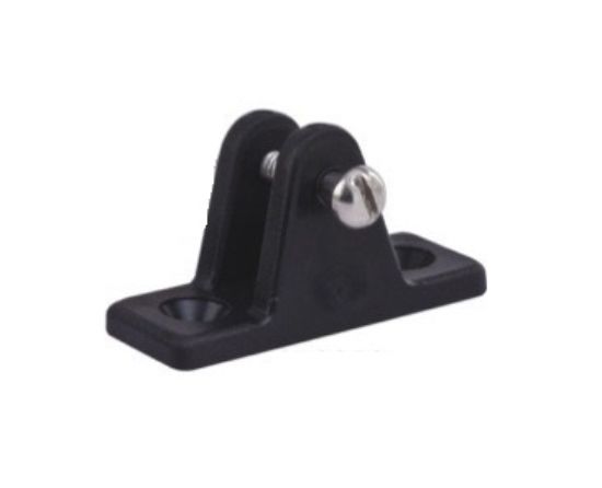 SEA DOG NYLON ANGLED DECK HINGE BLACK - 2732301